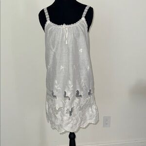 Vintage Miss Dior embroidered slip on dress